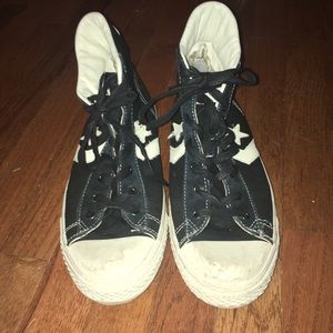 10.5 John  Varvatos Star Player Mid Chuck Taylors